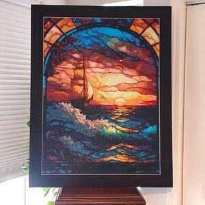 Diamond Painting Seascape by Artist Pamela Miller